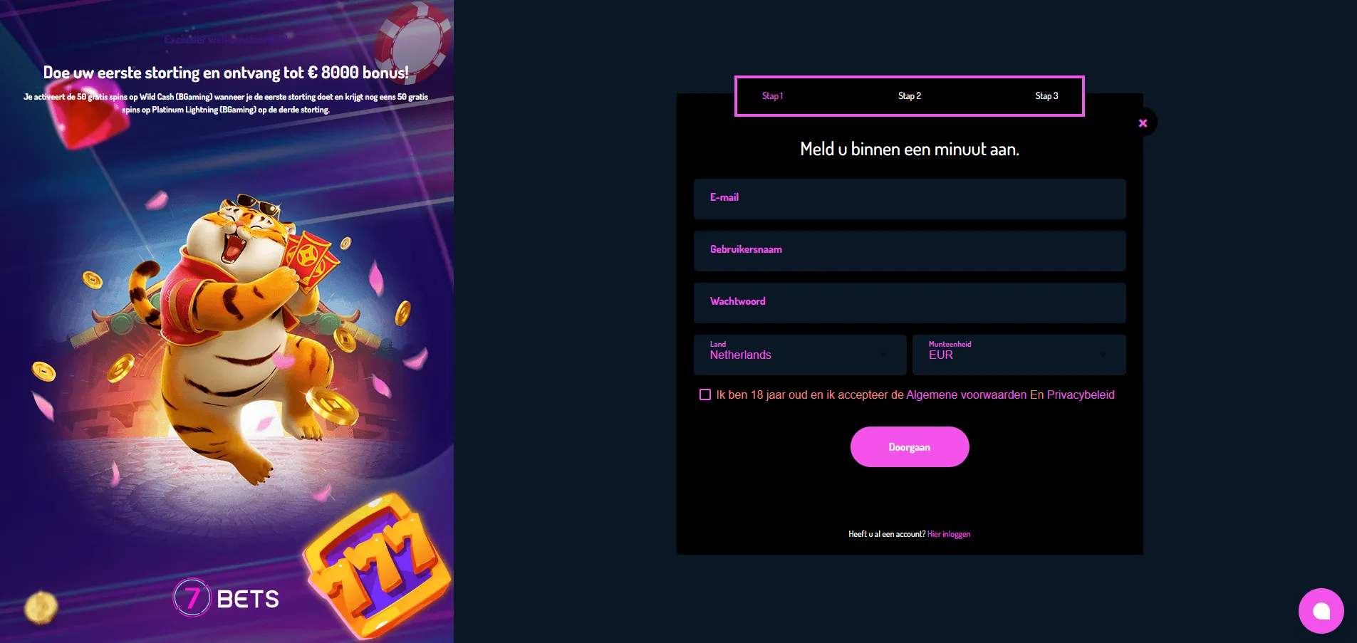 Registratie en KYC-verificatie bij online casino zonder Cruks